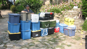 A load of Atitlan sampling equipment