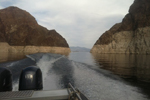 Lake Mead en route to a sampling event